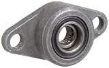 Spyraflo HF2-312-N Self-Aligning, Needle-Roller Bearing With Aluminum 2-Bolt Hole, 5/16″ Inner-Diameter Housing-Flange