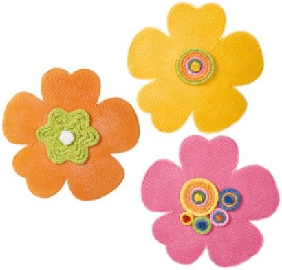 Midwest Giftware Colorful Wall Flower Decor (Sold Per Item)