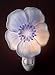 Baby Blue Nightlight - Ibis & Orchid Designs Flowers of Light Collection