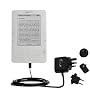 International Wall / AC Charger for the Amazon Kindle 2 - Gomadic Brand w/ TipExchange Technology