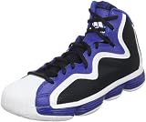 adidas Men's Pro Madness Basketball Shoe,Black/Collegiate Royal/Running White,9.5 M US