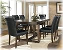 5 Pcs Set Ashley Watson Counter Height Rectangular Dinning Table