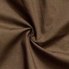 Baumwollstoff wie Batist Meterware Farbe Braun