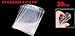 uxcell Clear Vertical Name Tag Bussiness ID Badge Card Holder 20 Pcs
