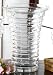 BEEHIVE CLEAR FUNNEL VASE 12H