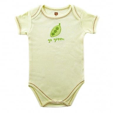 Hudson Baby Natural Organic Bodysuit