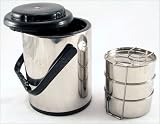 Outdoor Living : 3-High Stainless Steel Food Flask