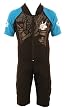 Childrens TWF Sun Suits Ages 5-6 *UPF 50+* in Blue