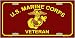 Us Marine Corps Veteran License Plate Frame