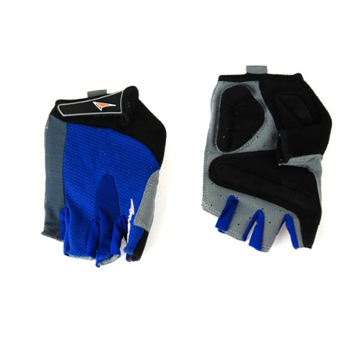 Avenir Comfy Gel Short Finger Gloves Small Royal Blue/Black