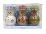Snowman 3 pack Cocoa Jar Set
