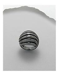 White Diamond Ring In 7000 Sterling Silver