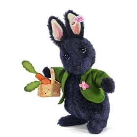 Steiff Limited Edition Beatrix Potter Black Rabbit - EAN 663451