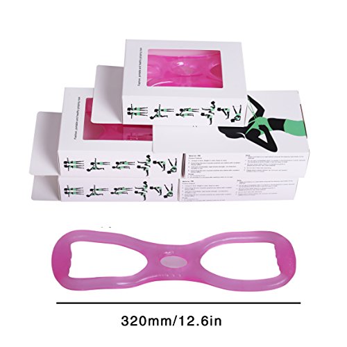 Exercise Resistance Bands for Yoga, Exercise cords for woman- Gym Quality Fitness Bands - Perfect for any Home Fitness Training Program - Workout Abs, Arms, Legs and Back