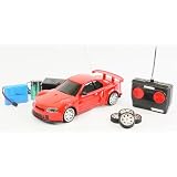 1:18 Scale Extreme Drifting Nissan Skyline Rechargeable Batteries GT-R R34 RTR RC... 