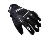 TMS GLOVES MOTORCYCLE ATV MOTOCROSS DIRT BIKE MX (Medium, Black)