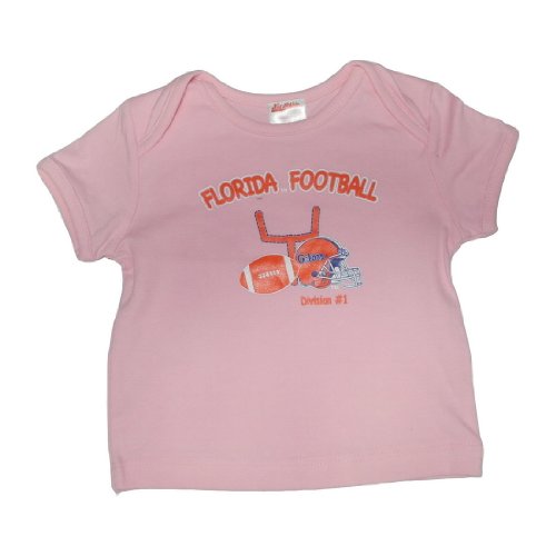 Infant / Baby NCAA Florida Gators My First Tee T-Shirt - Pink (Size: 18)