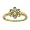 10k Yellow Gold Champagne Diamond Ring (1/4 cttw, I2-I3 Clarity), Size 5
