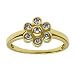 10k Yellow Gold Champagne Diamond Ring (1/4 cttw, I2-I3 Clarity)