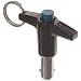 Jergens Stainless Steel 17-4 PH Kwik-Lok T-Handle Quick-Release Pin (Metric)