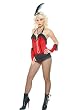 4Pc Saloon Girl Sexy Holiday Party Costume