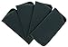 4 Pack Faux Leather Eyeglass Slip Cases In Navy Gray Black Burgundy Hunter Green