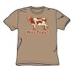 Nice Teats - Adult Khaki S/S T-Shirt For Men