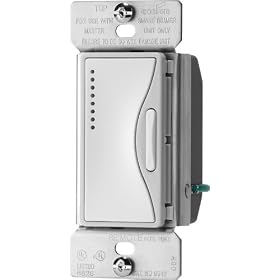 Cooper Aspire Smart Slave Dimmer Switch, White Satin