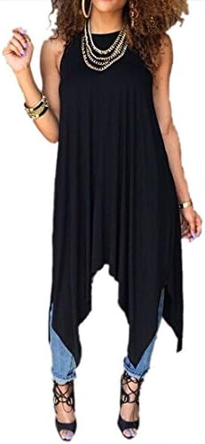 Petergfsdg Personality Women Sexy New Loose Casual Party Club Sweet Cute Hot Top Vest Dress Large