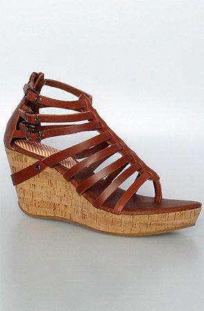 80%20 The Layla Gladiator Wedge in Luggage,Shoes for Women from 80%20
