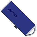 BUFFALO スライドアップ&TurboUSB機能搭載 USBメモリ 4GB ブルー RUF2-J4GS-BL