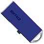 BUFFALO �X���C�h�A�b�v&TurboUSB�@�\���� USB������ 2GB �u���[ RUF2-J2GS-BL