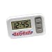 Large LCD quartz display count down timer with magnetic back.