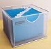 Mesh File Box (1) Coated Metal (Silver) (10.75"h x 13.5"w x 13.5"d)