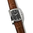 Baume & Mercier Men's Hampton Milleis XL Stainless Steel Leather Strap Watch