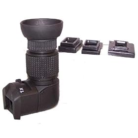1-2X Right View Angle Finder for Canon 60D,50D,40D,1100D,600D,550D,500D,450D,400D,350D,7D,5D,1Ds Nikon D7000,D5000,D3100,D3000,D300 D200,D90,D100,D50,D80,D70,D60,D40,Olympus E620,E520,E450,E420,Sony Alpha A900,A850,A550,A500,A450,A380,A350,A330,A300,A230,A200,Pentax Leica Contax DSLR Camera