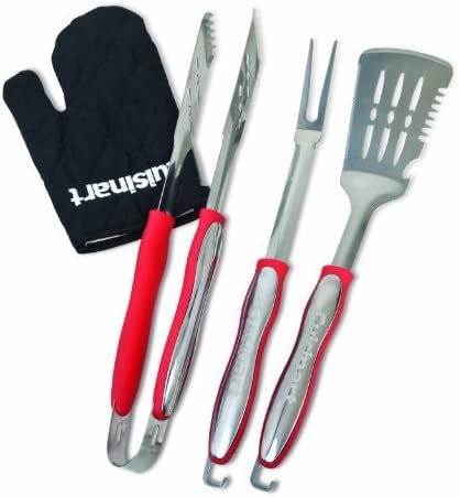 Cuisinart CGS-134 3-Piece Grilling Tool Set with Grill Glove
