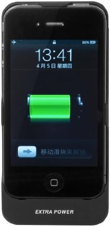 XCSource External Battery Case Charger For Apple iPhone 4 4S 4G 2350mAh Backup Power Backup BC1B