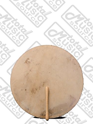 Bodhran Drum MULBERRY 18" Celtic Irish Style Bag/Tipper, Single Fixed Crossbar