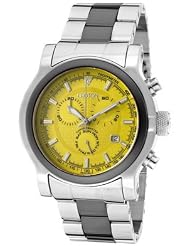 Men's Chronomaster Chronograph Yellow Dial Stainless Steel & Black Ceramic