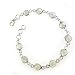 Handmade Jewelery India Sterling Silver Bracelet 7.75 inches