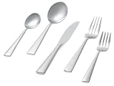 Godinger Meridian 20 Pc. Set of Stainless Flatware, Service for 4