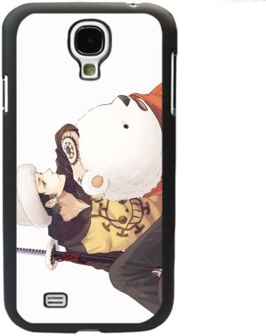 One Piece popular Anime Manga Cartoon Trafalgar Law Comic Samsung Galaxy S4 SIV i9500 Soft Black or White case (Black)