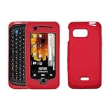 Premium Red Silicone Gel Skin Cover Case for Samsung Moment M900 [Accessory ....