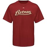 Houston Astros Majestic Wordmark T-Shirt