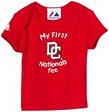 MLB Unisex Infant/Toddler Washington Nationals My First Tee (Red, 18 Months)