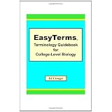 EasyTerms Terminology Guidebook for College-Level Biology (Paperback)