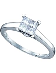 0.50CTW DIAMOND BRIDAL RING