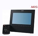 AEG CTV 4910 7" Tragbarer LCD-Fernseher (DVB-T Tuner, UKW-Tuner, SD-Kartenslot, USB 2.0) schwarz