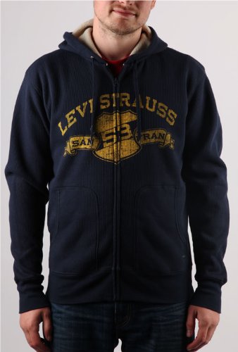 Levi's Mens Thermal Sherpa Lined Zip Hoodie